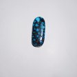 High quality natural blue webbed turquoise cab